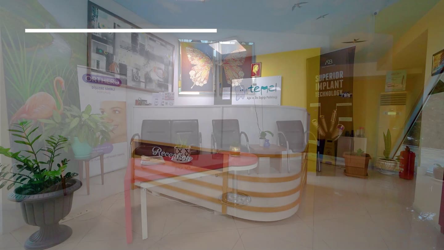 Interior of the Dental Art Alanya clinic